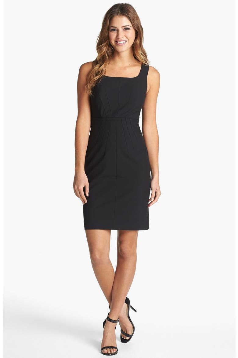 Sheath Dress, Main, color, BLACK