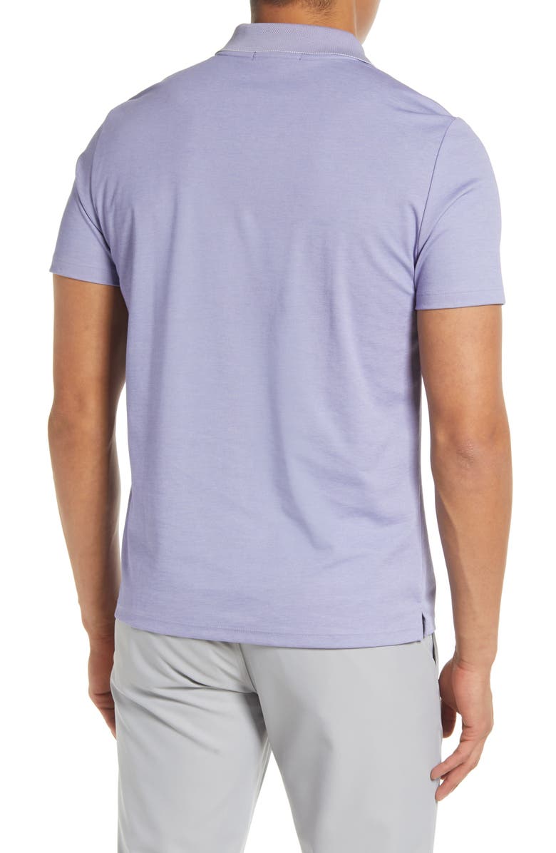Robert Barakett Casey Johnny Collar Polo, Alternate, color, Heirloom Lilac