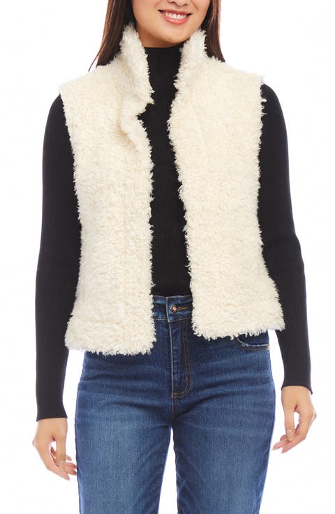 Faux Shearling Vest