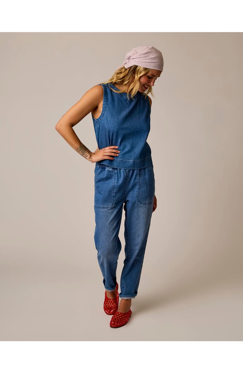 Carve Designs Susie Denim Tank, Magnolia, Alternate, color, Magnolia