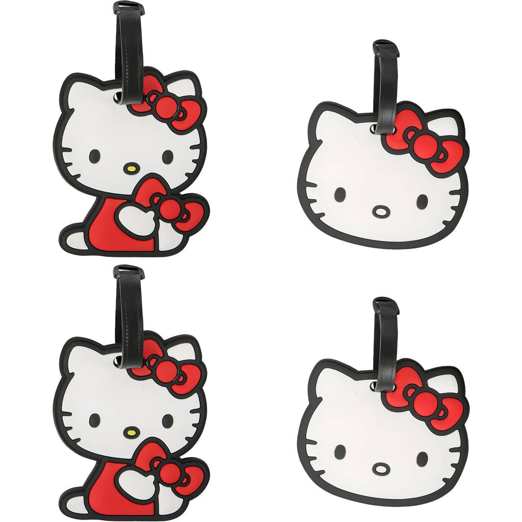 Hello Kitty Cute Luggage Tag, Set Of 4 In Multi
