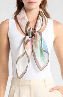 Vince Camuto Peony Square Scarf