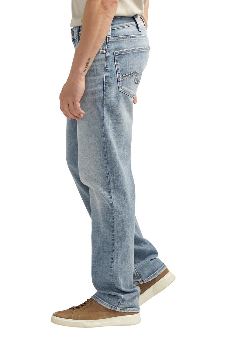 Grayson Relaxed Straight Leg Jeans, Alternate, color, INDIGO