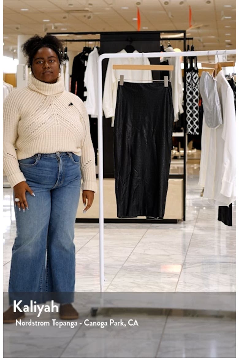 The Crocodile Midi Skirt video