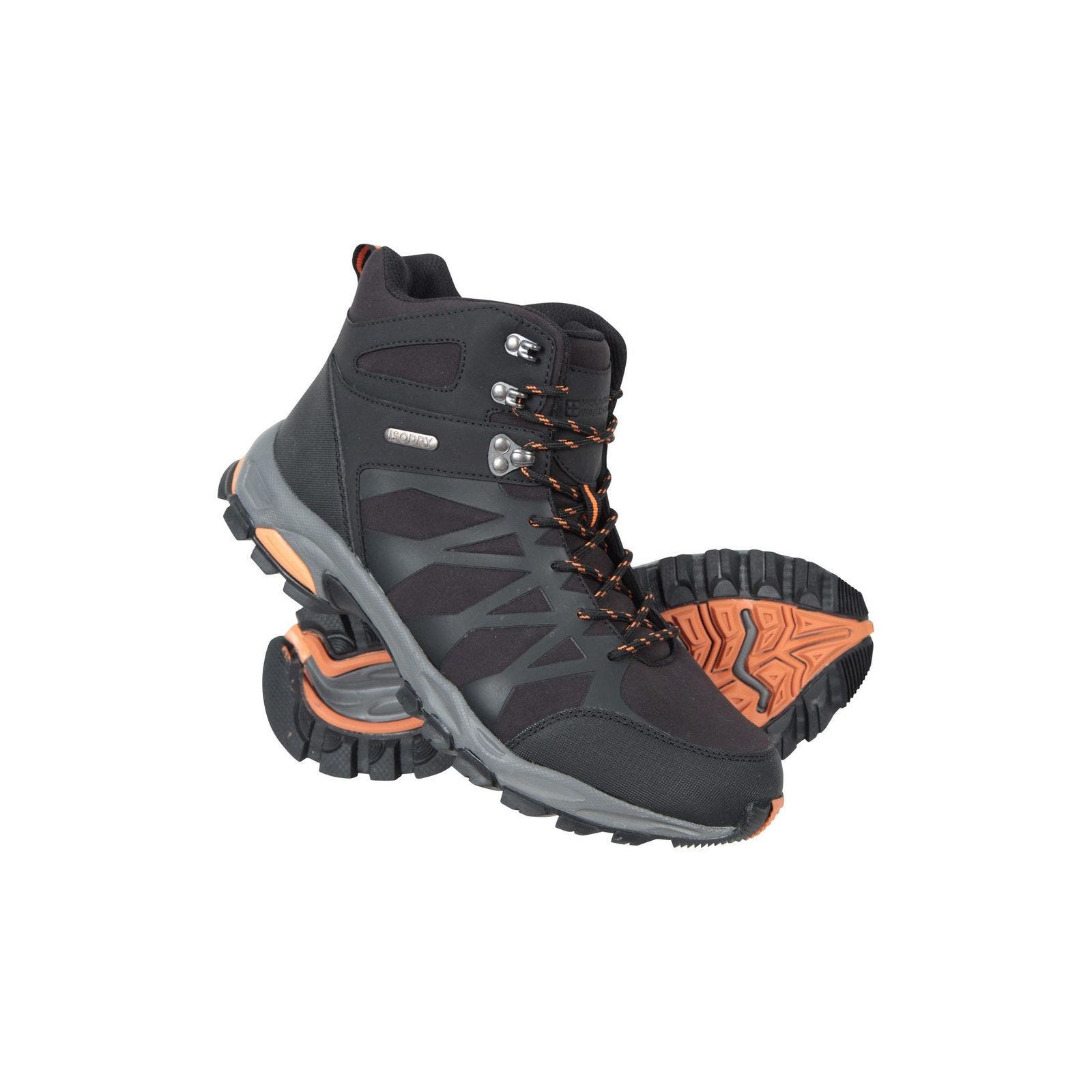 Trekker II Softshell Hiking Boots, Alternate, color, Black