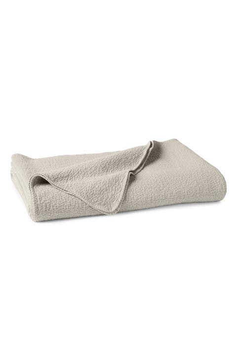 Cascade Organic Cotton Matelassé Blanket