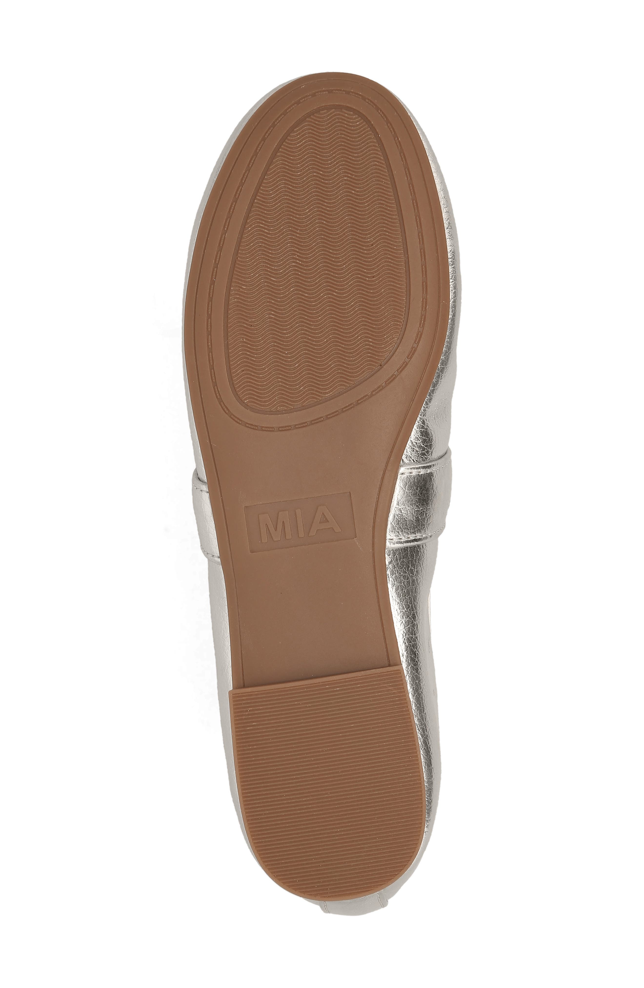 MIA Uliana Mary Jane Flat, Alternate, color, Silver