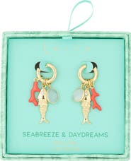 Leith Seabreeze & Daydreams Fish Drop Earrings
