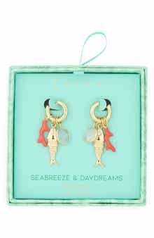 Leith Seabreeze & Daydreams Fish Drop Earrings