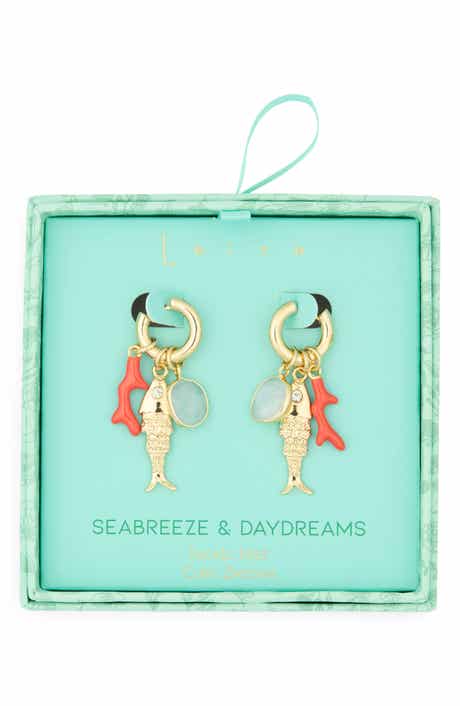 Leith Seabreeze & Daydreams Fish Drop Earrings