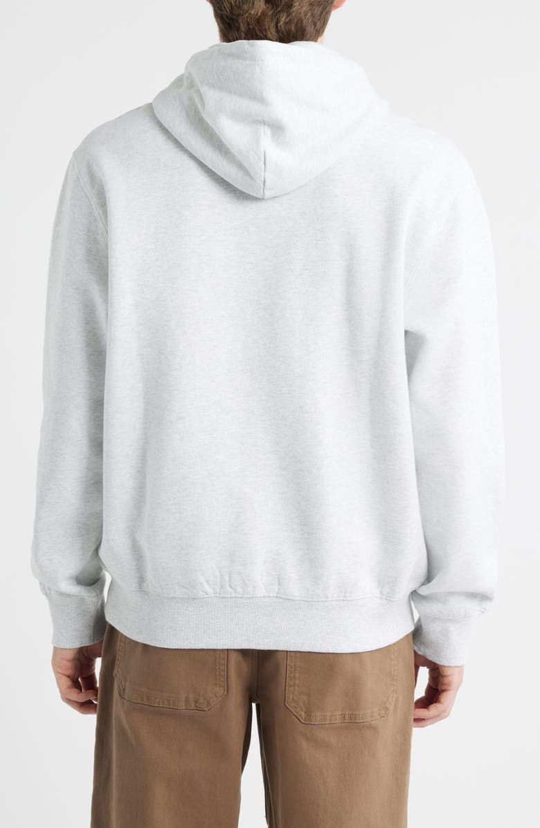 Carhartt Work In Progress Wild Dog Cotton Graphic Hoodie, Alternate, color, Ash Heather