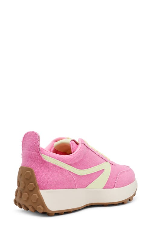 Dolce Vita Dv By  Brantley Sneaker In Hot Pink Multi