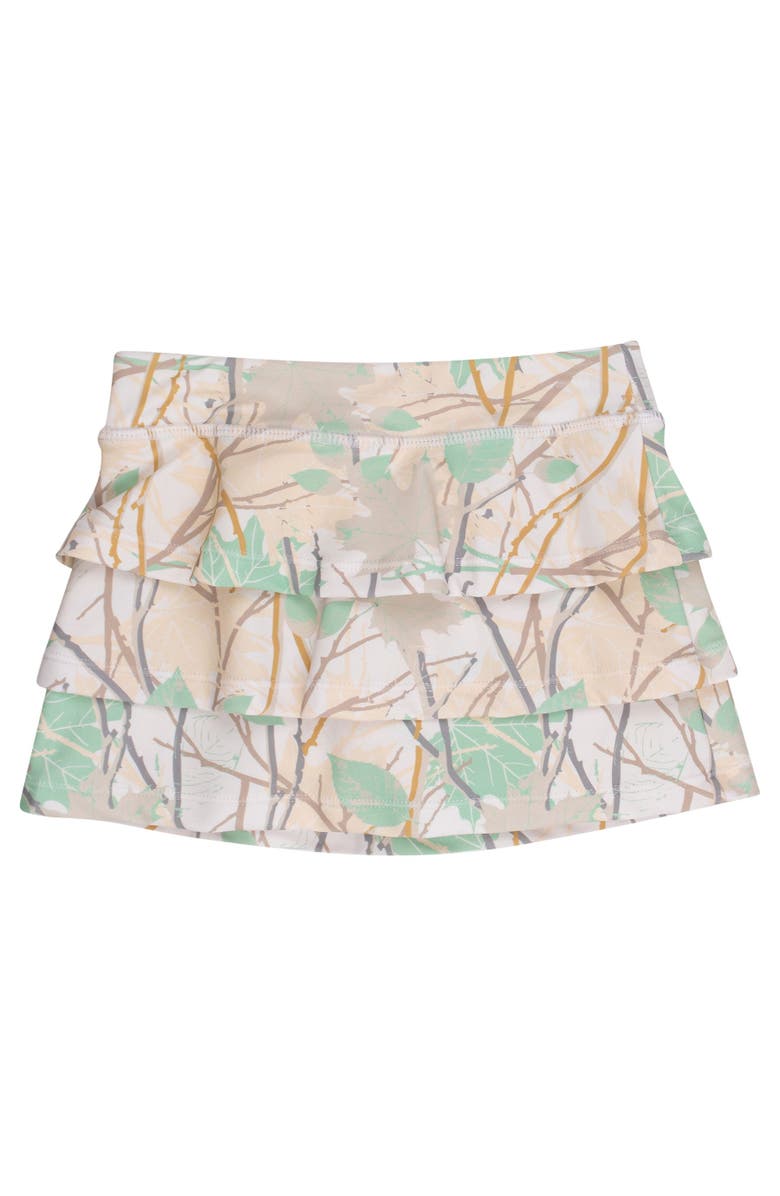 RuffleButts Girls Active Skort, Alternate, color, Brush Camo