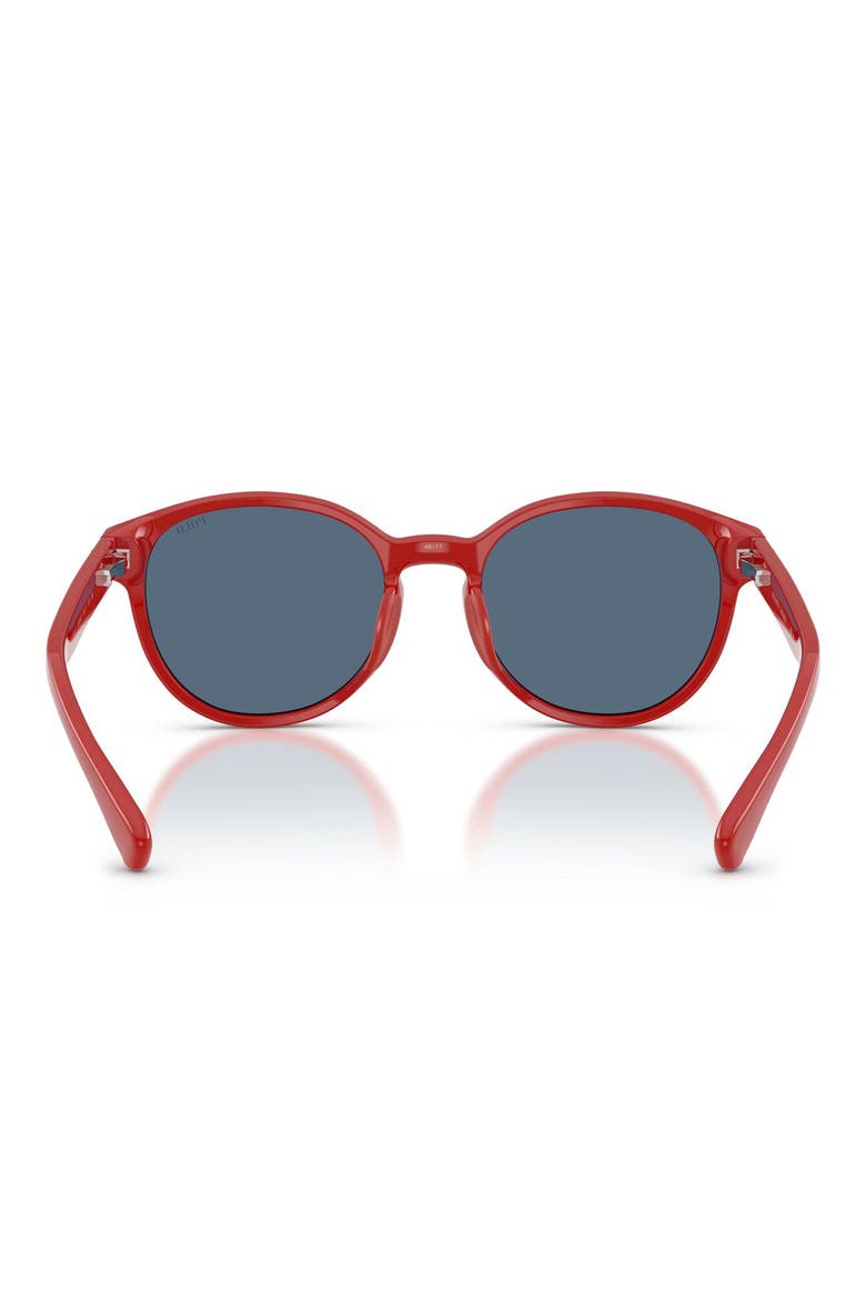 Kids' 48mm Phantos Sunglasses, Alternate, color, SHINY RED / DARK BLUE