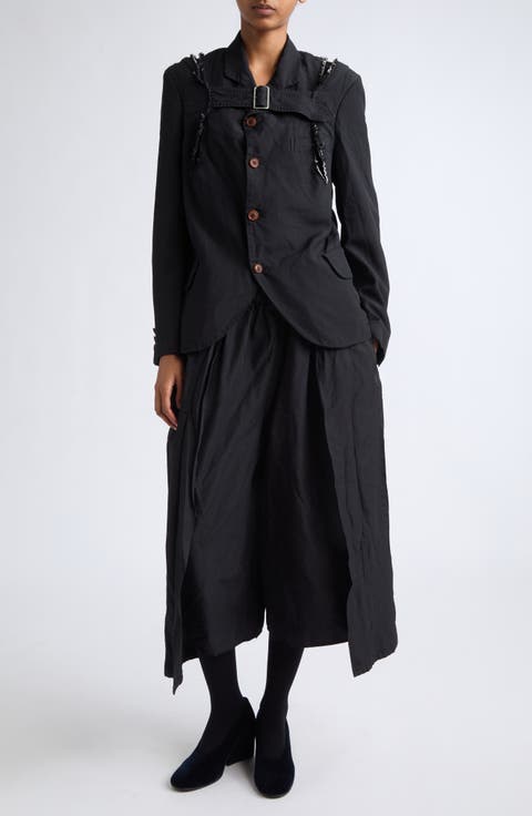 Garment Dyed Polyester Oxford Blazer