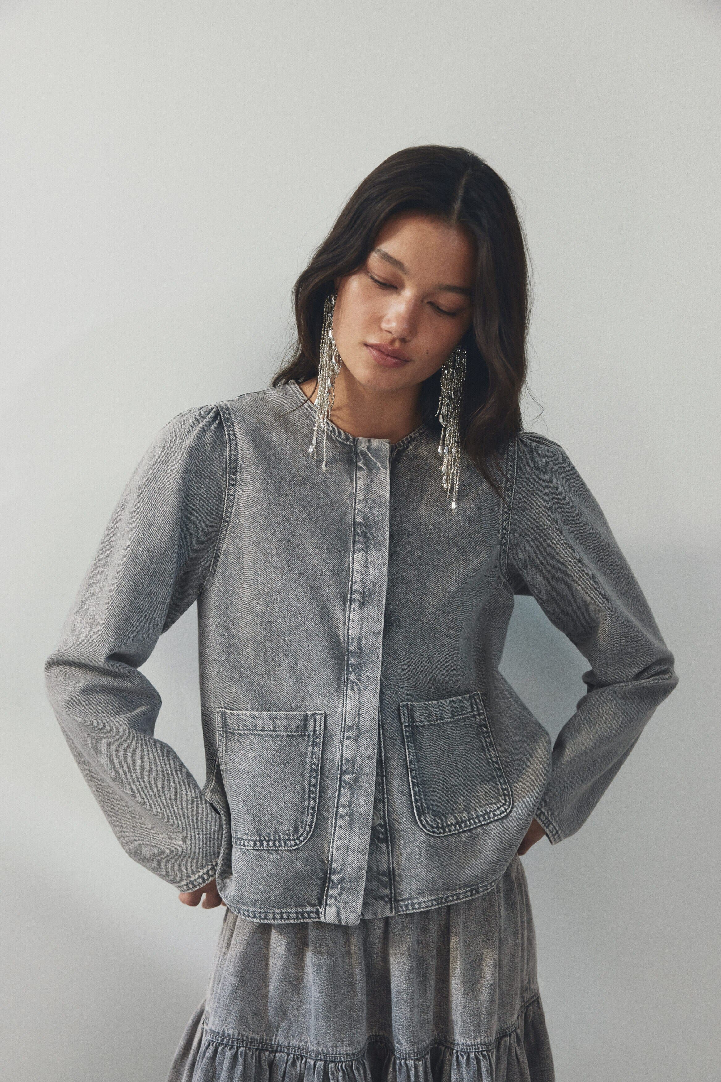 selected Washed gray