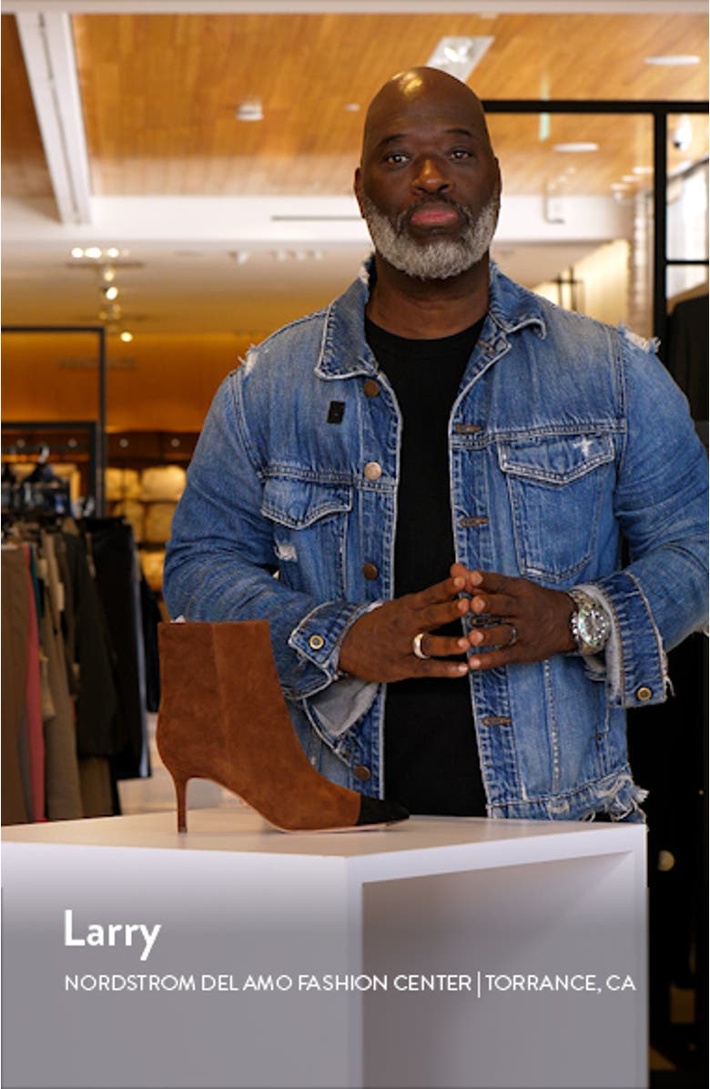 Lisa Pointed Cap Toe Bootie, sales video thumbnail