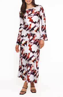 Petal & Pup Deidra Floral Long Sleeve Dress