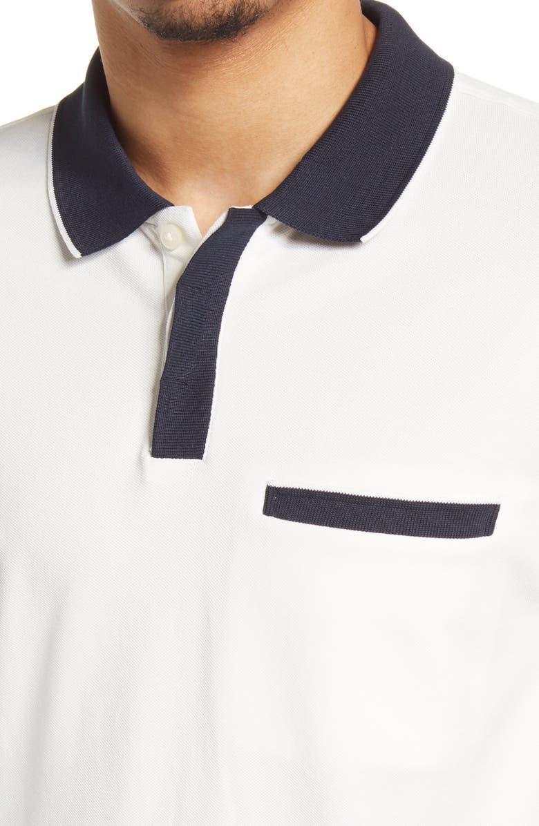 Club Monaco Welt Pocket Short Sleeve Polo, Alternate, color, 