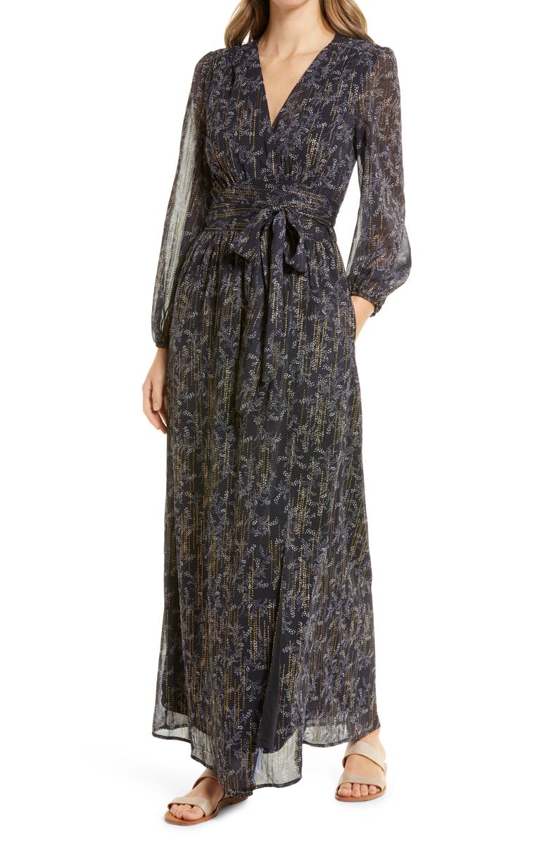 BTFL-life Long Sleeve Maxi Dress, Main, color, 
