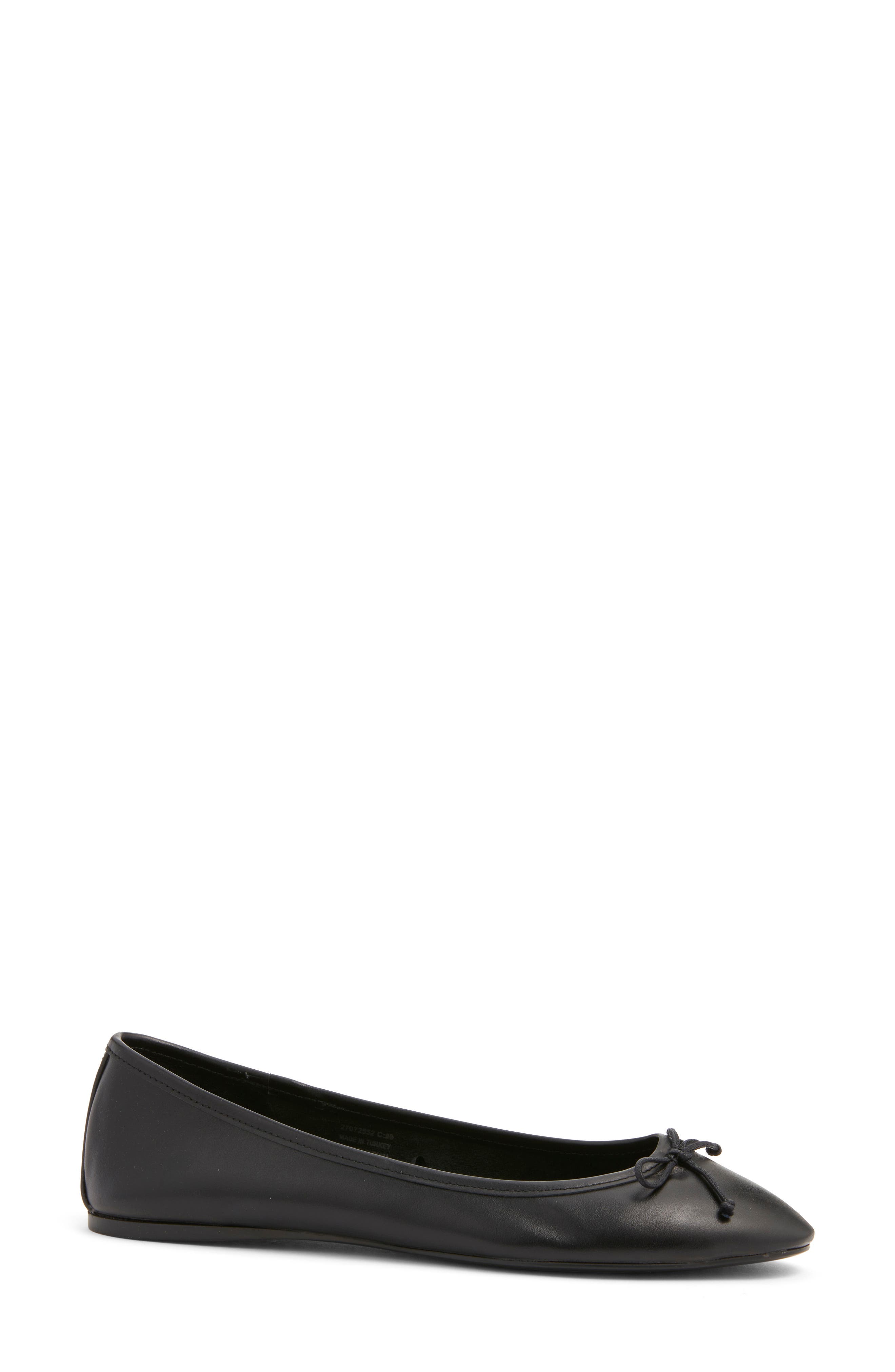 MANGO Ballet Flat, Alternate, color, Black