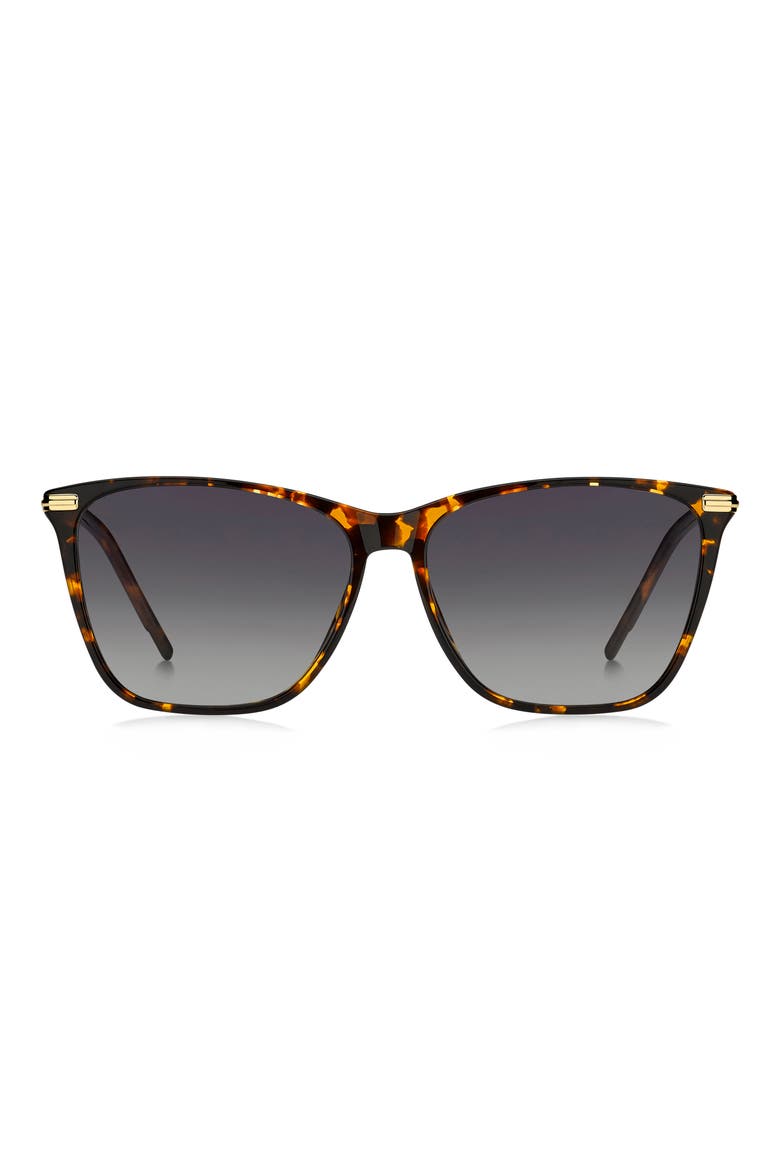 58mm Square Sunglasses, Main, color, 02IK-9O