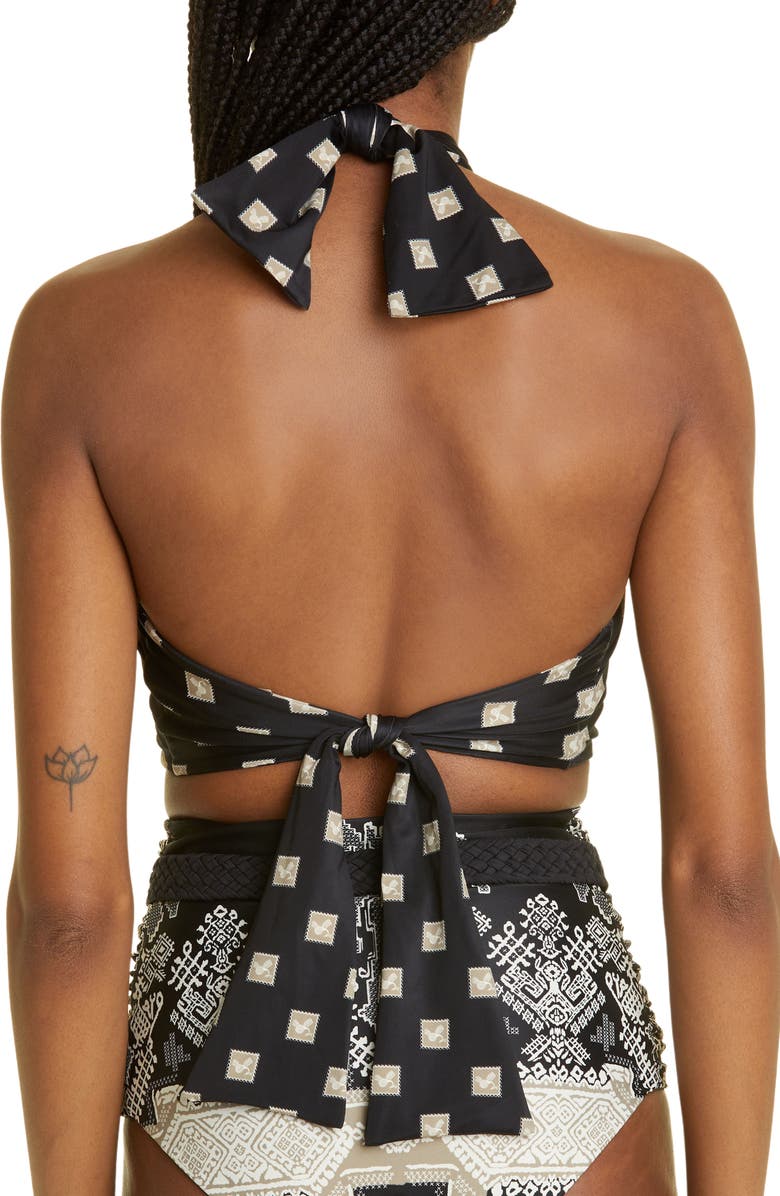 Johanna Ortiz Imilla Print Bikini Top, Alternate, color, 