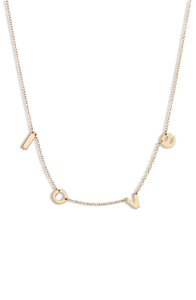 Jennifer Zeuner Parker Necklace, Main, color, Gold Vermeil