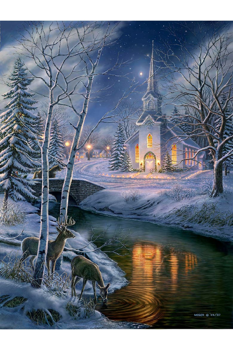 O Holy Night 1000 piece Jigsaw Puzzle for Adults, Alternate, color, Multicolor