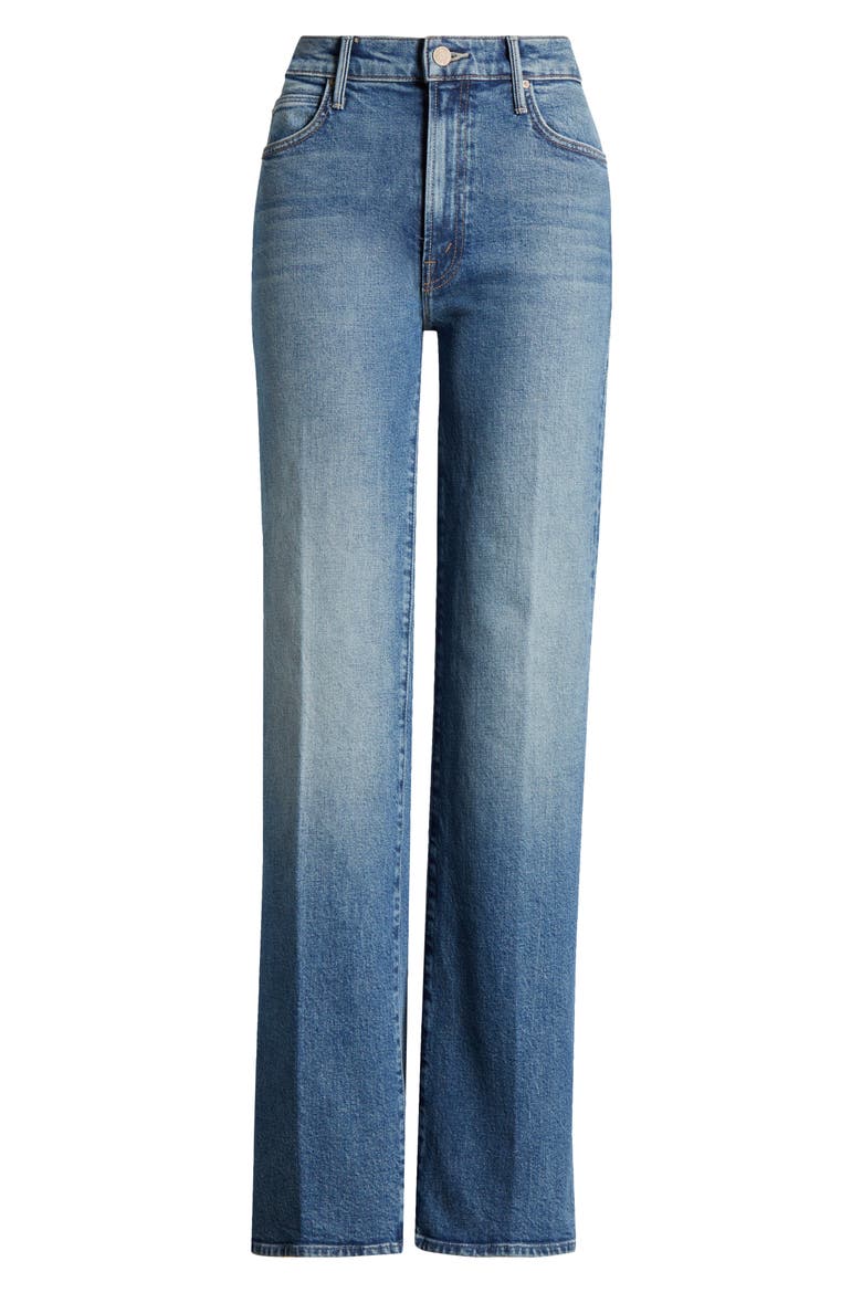 The Kick It High Waist Straight Leg Jeans, Alternate, color, TEQUILA SUNRISE
