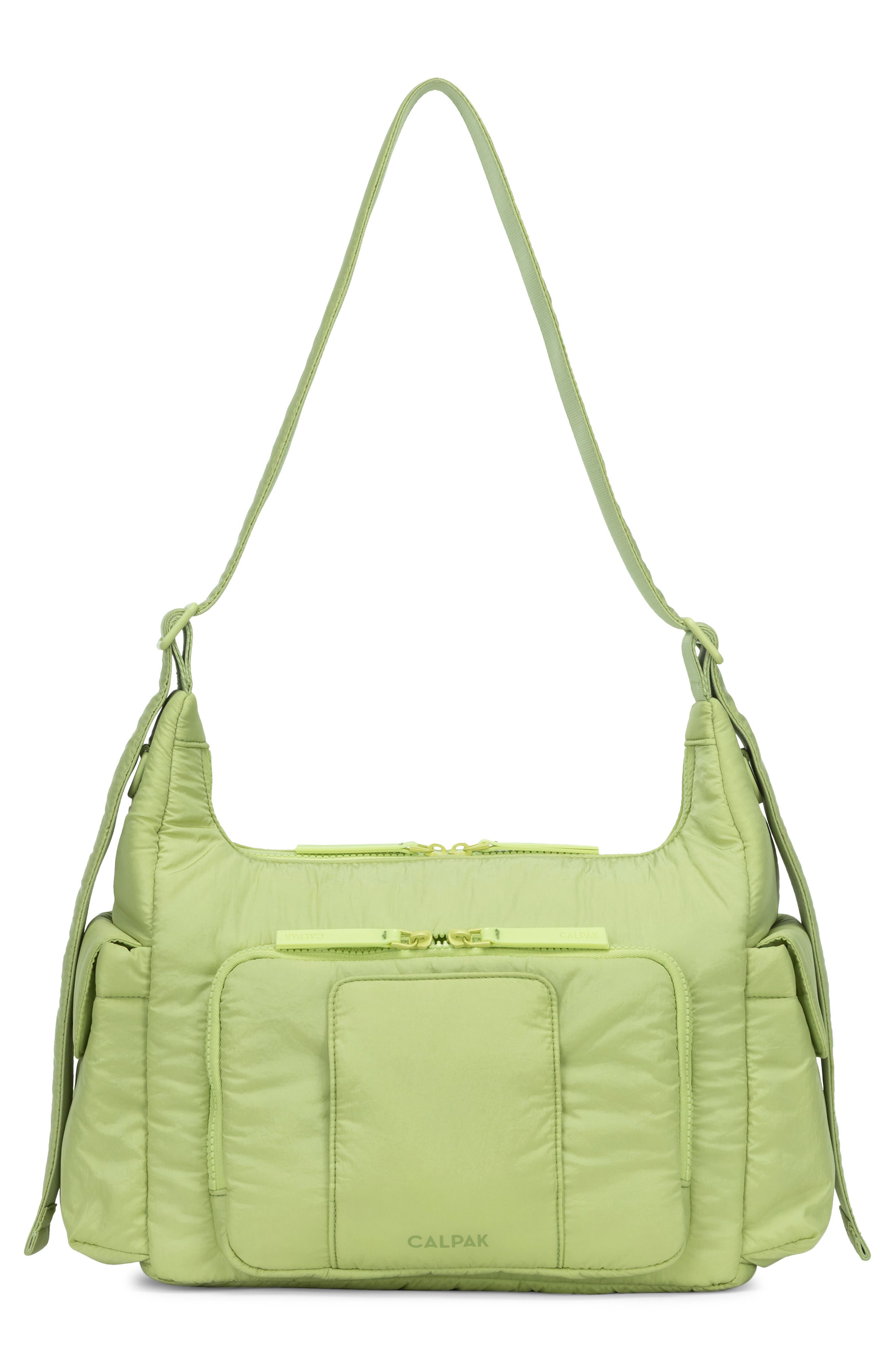CALPAK Diaper Crossbody Bag, Alternate, color, Lime