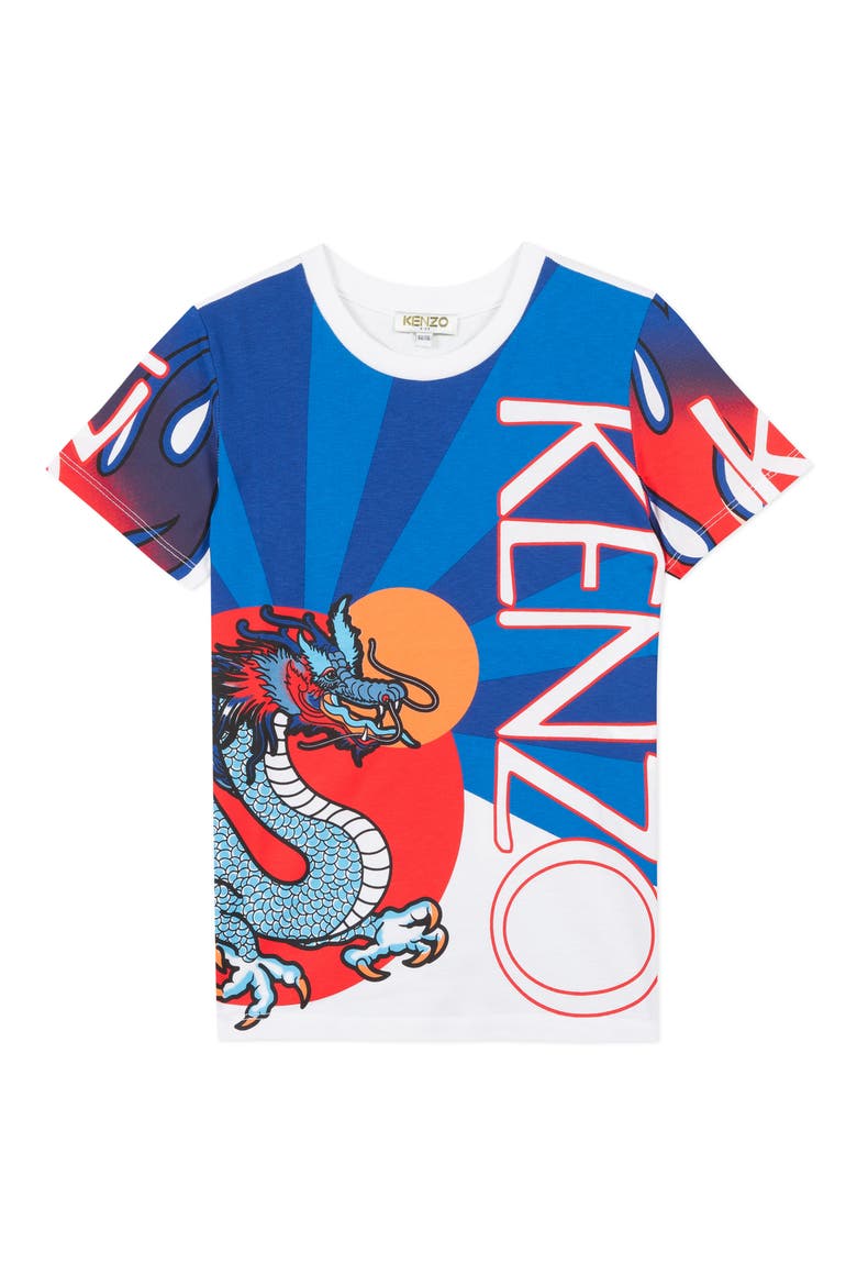 Logo Graphic T-Shirt, Main, color, WHITE