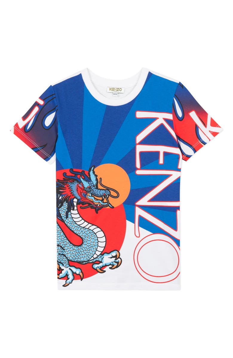 KENZO Logo Graphic T-Shirt, Main, color,