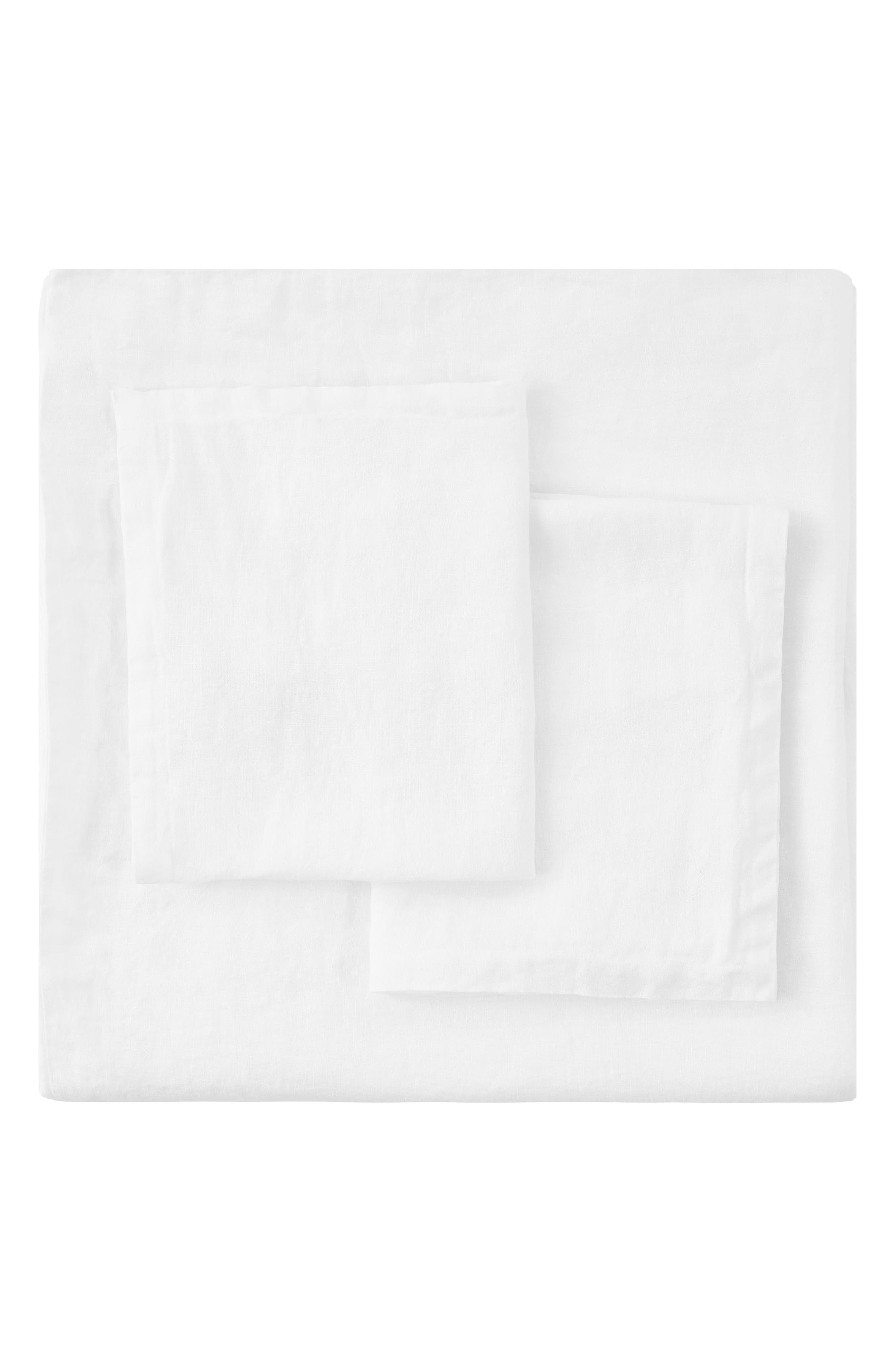 MELANGE HOME Linen Duvet Set