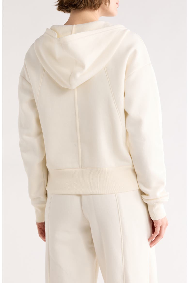 Calliope Quarter Zip Hoodie, Alternate, color, EGRET