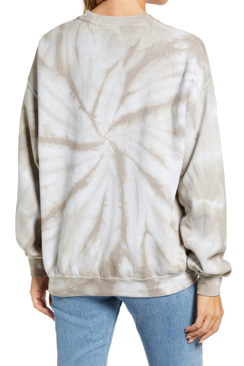 VOTE Collection Tie Dye Sweatshirt, Alternate, color, GREY TIE DYE