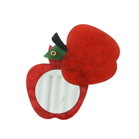 Apple Shaped Compact Mirror