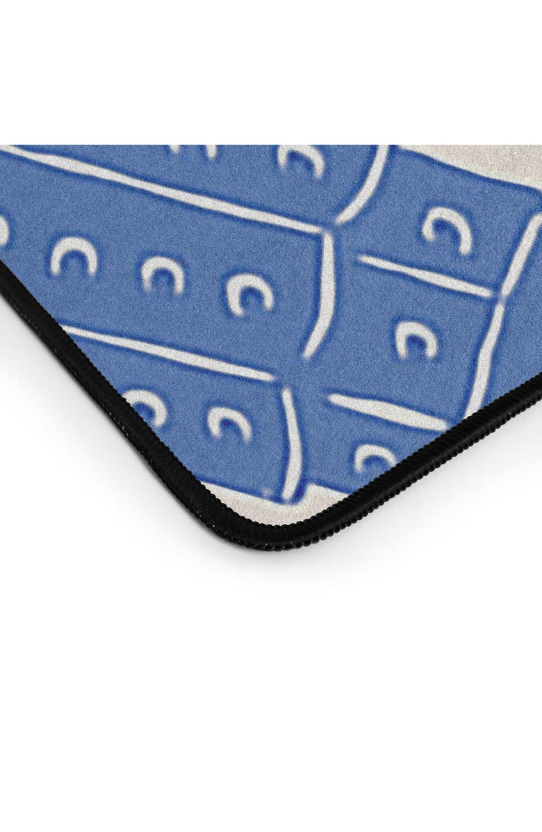 Deny Designs Lipstick Tube Print Desk Mat, Alternate, color, Blue