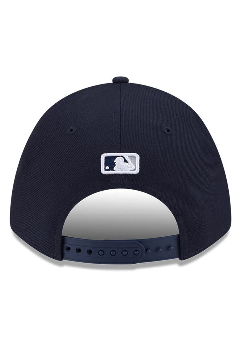 Men's New Era  Navy New York Yankees Player Replica 9FORTY Adjustable Hat, Alternate, color, Navy