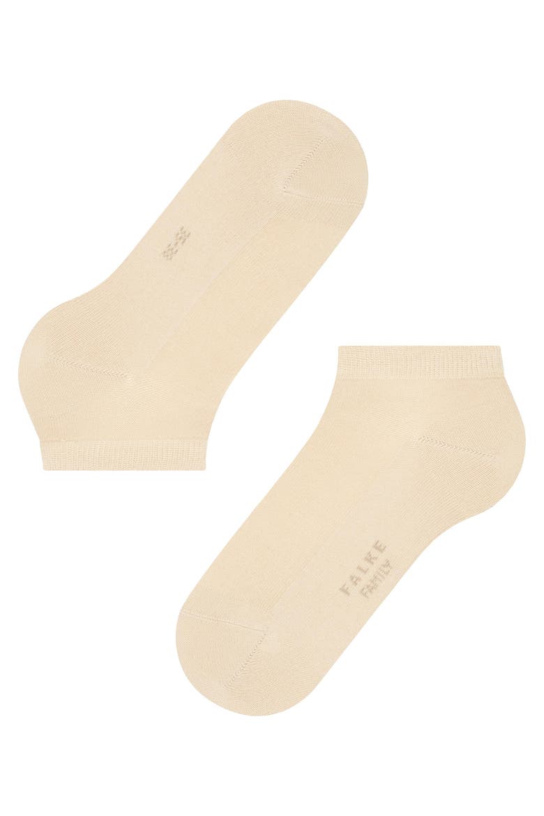 Family Sustainable Cotton Sneaker Socks, Alternate, color, Cream