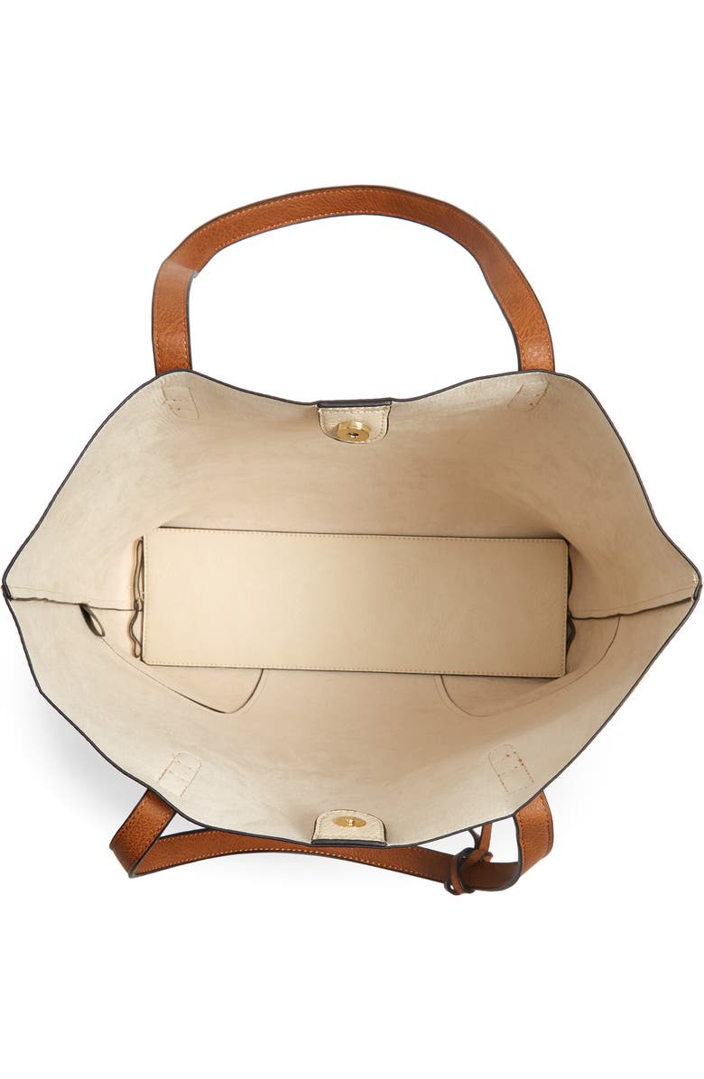 Sole Society Lilyn Faux Leather Tote, Alternate, color,