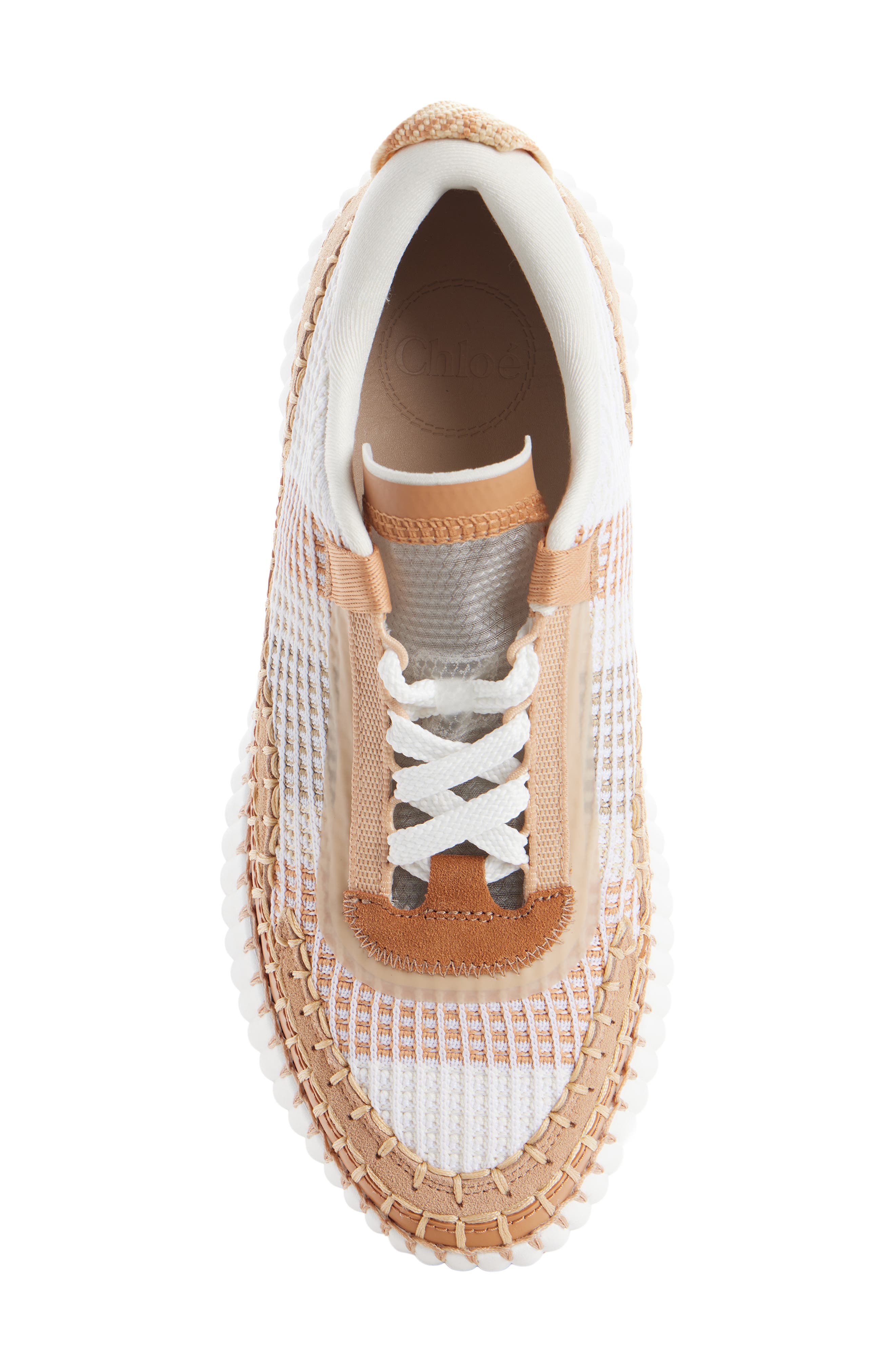 Nama Platform Sneaker, Alternate, color, BROWN/ LIGHT BEIGE