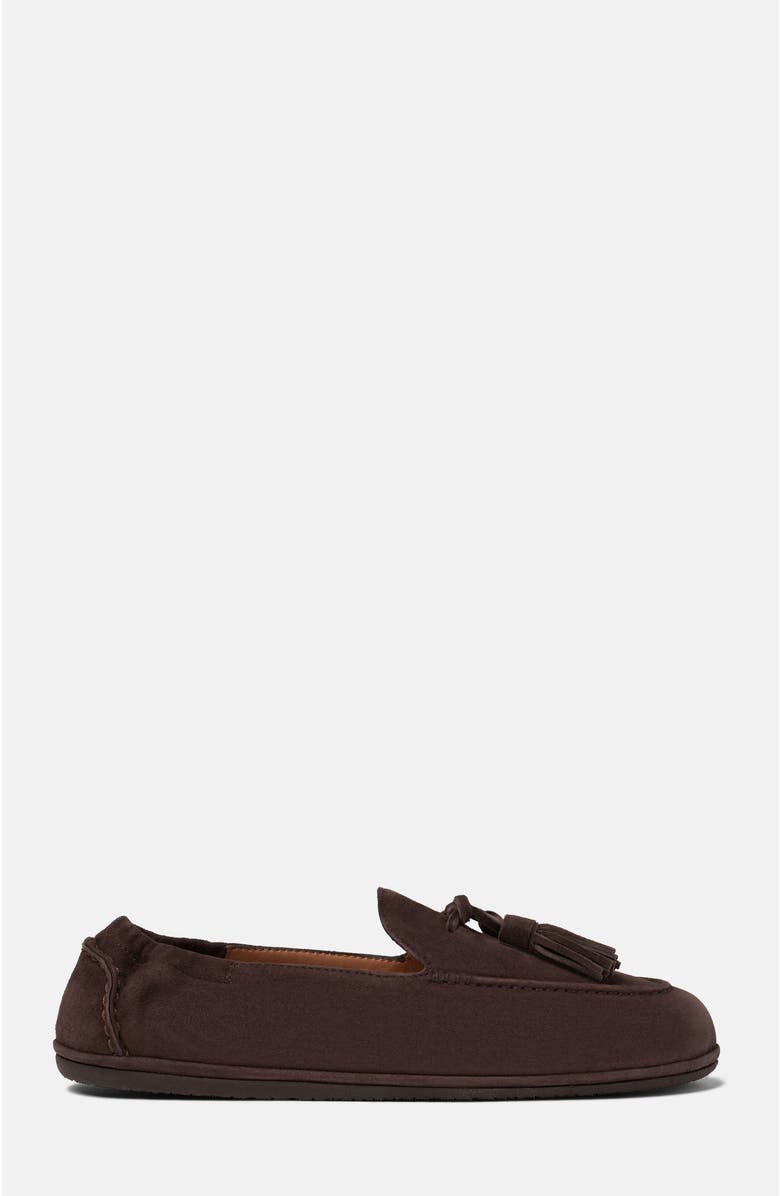 SCAROSSO Anais Loafers, Alternate, color, Brown - Suede