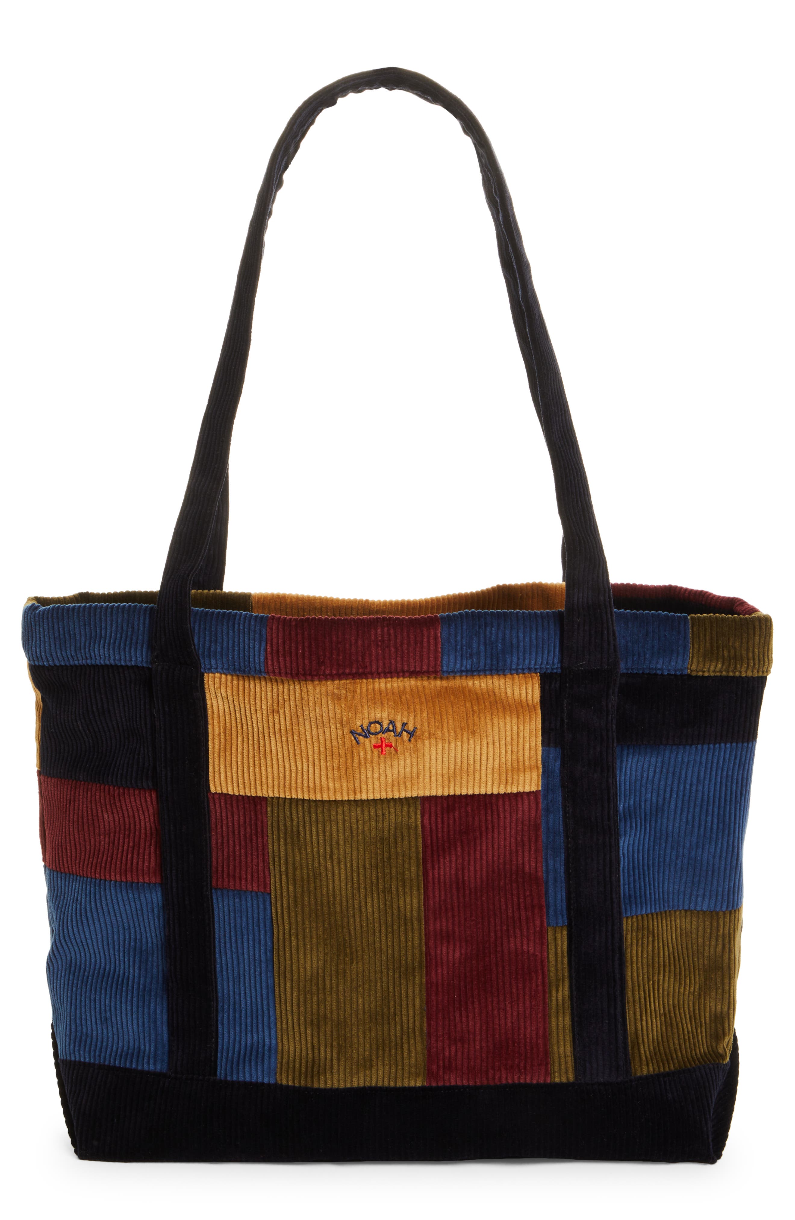 Baracuta x Noah Patchwork Corduroy Tote, Main, color, 