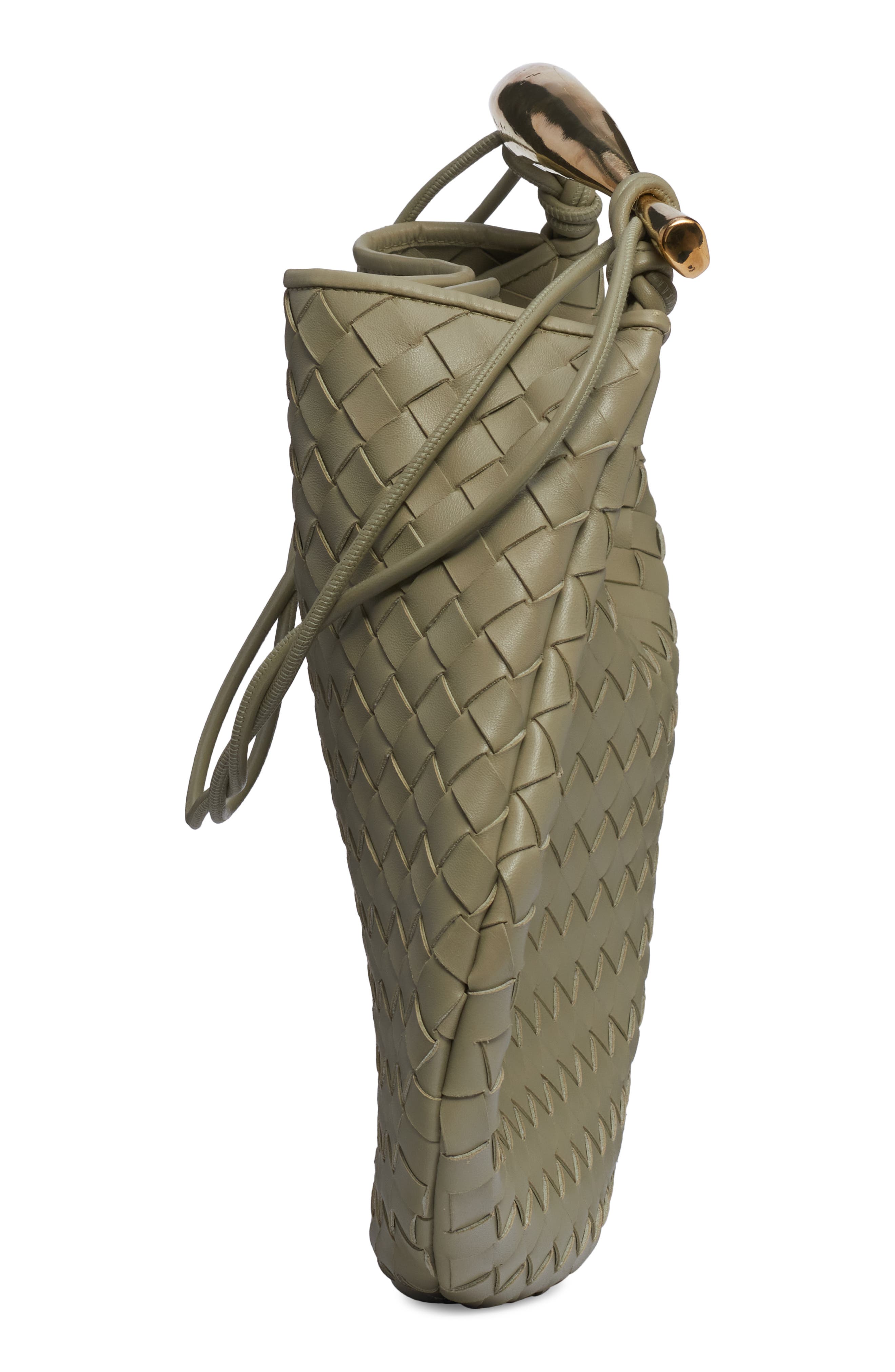 Bottega Veneta Sardine Intrecciato Leather Top Handle Bag, Alternate, color, 2929 Travertine-Muse Bra