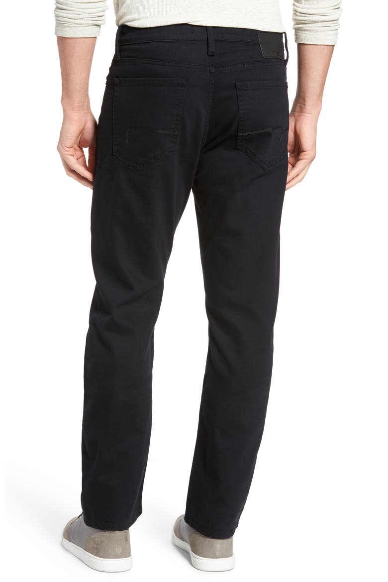 Matt Relaxed Straight Fit Jeans, Alternate, color, BLACK WILLIAMSBURG