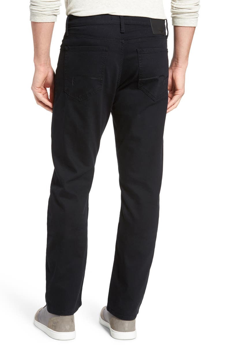 Mavi Jeans Matt Relaxed Straight Fit Jeans, Alternate, color, Black Williamsburg