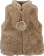 Widgeon Faux Fur Zip Front Vest