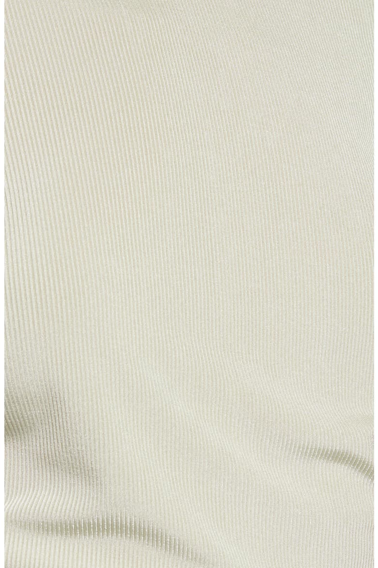 Side Tie Ribbed Tee, Alternate, color, SAGE