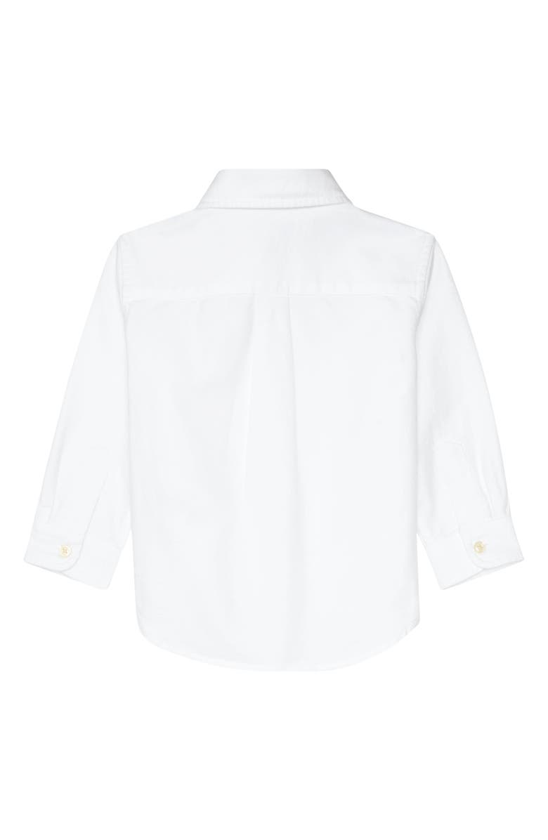 Ralph Lauren Cotton Oxford Shirt, Alternate, color, White